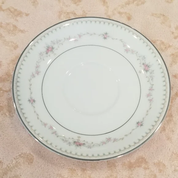 Vintage Noritake Fairmont,Platinum,6102. Five Pieces Place Setting. - Picture 7 of 10